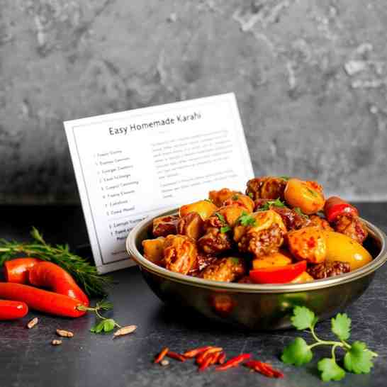 Easy Homemade Karahi - Quick Dinner Recipe